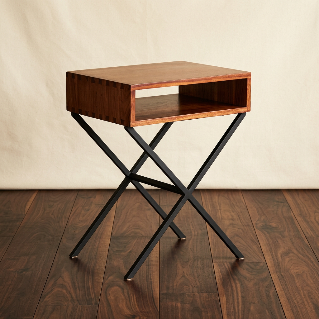 Mahogany Bedside Table